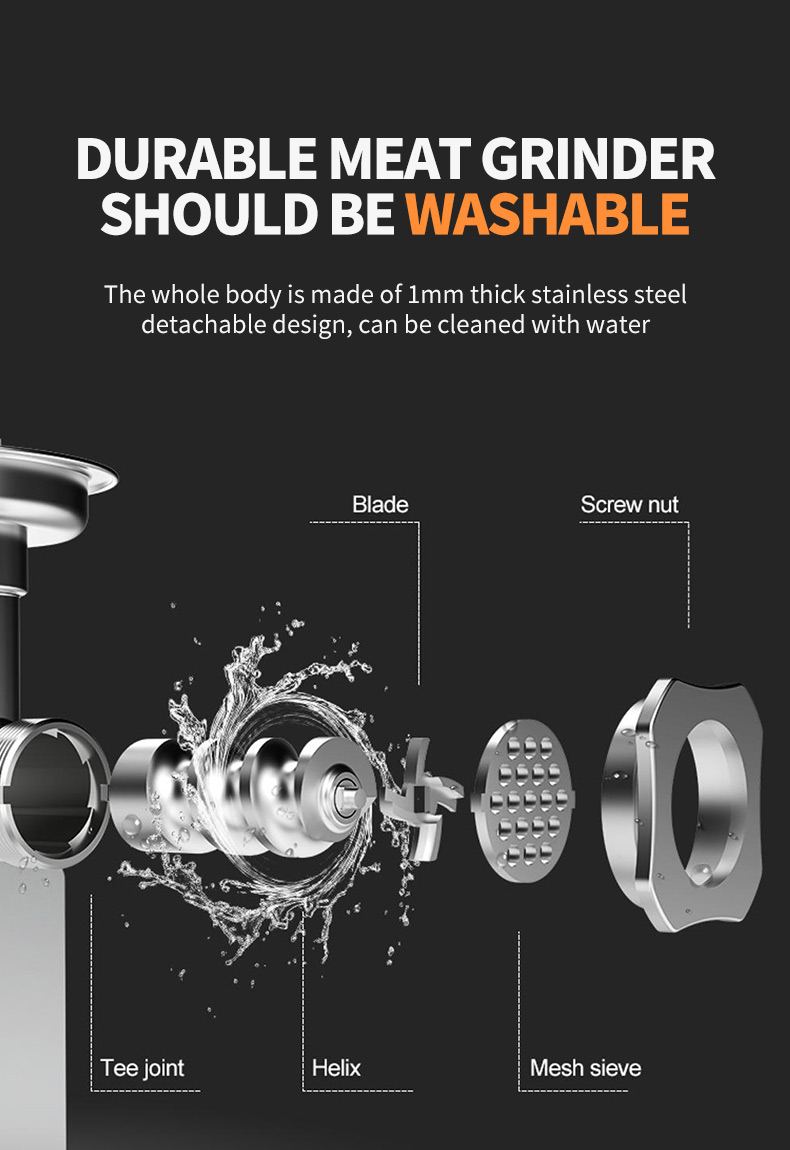 elektryczna maszynka do mięsa